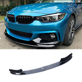 NINTE For 2014 - 2020 BMW F32 F33 F36 4 Series M Sport Front lip ABS Painted 4Pcs Front Bumper Splitter - NINTE