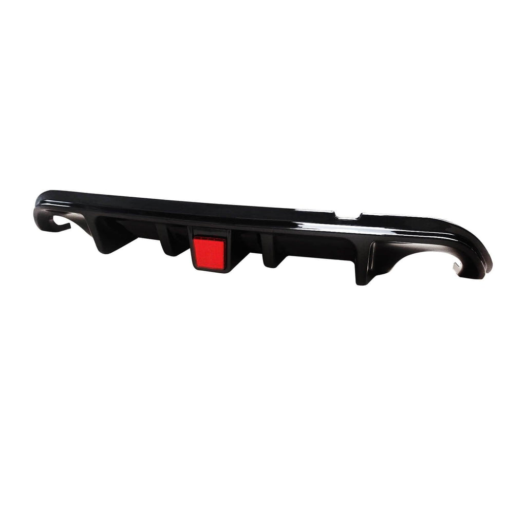 NINTE For 2014 - 2017 INFINITI Q50 Rear Diffuser Rear Bumper Lip Rear Lip Real functional Brake Light - NINTE