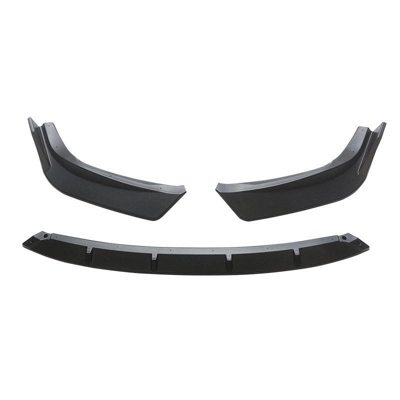 NINTE Front Lip For 2014 - 2016 Lexus F Sport Front Bumper Splitter 3 PCs ABS Lip - NINTE