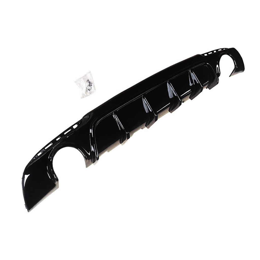 NINTE For 2015 - 2023 Chrysler 300 SRT Exhaust Shark Fins Rear Diffuser Rear Bumper Lip - NINTE