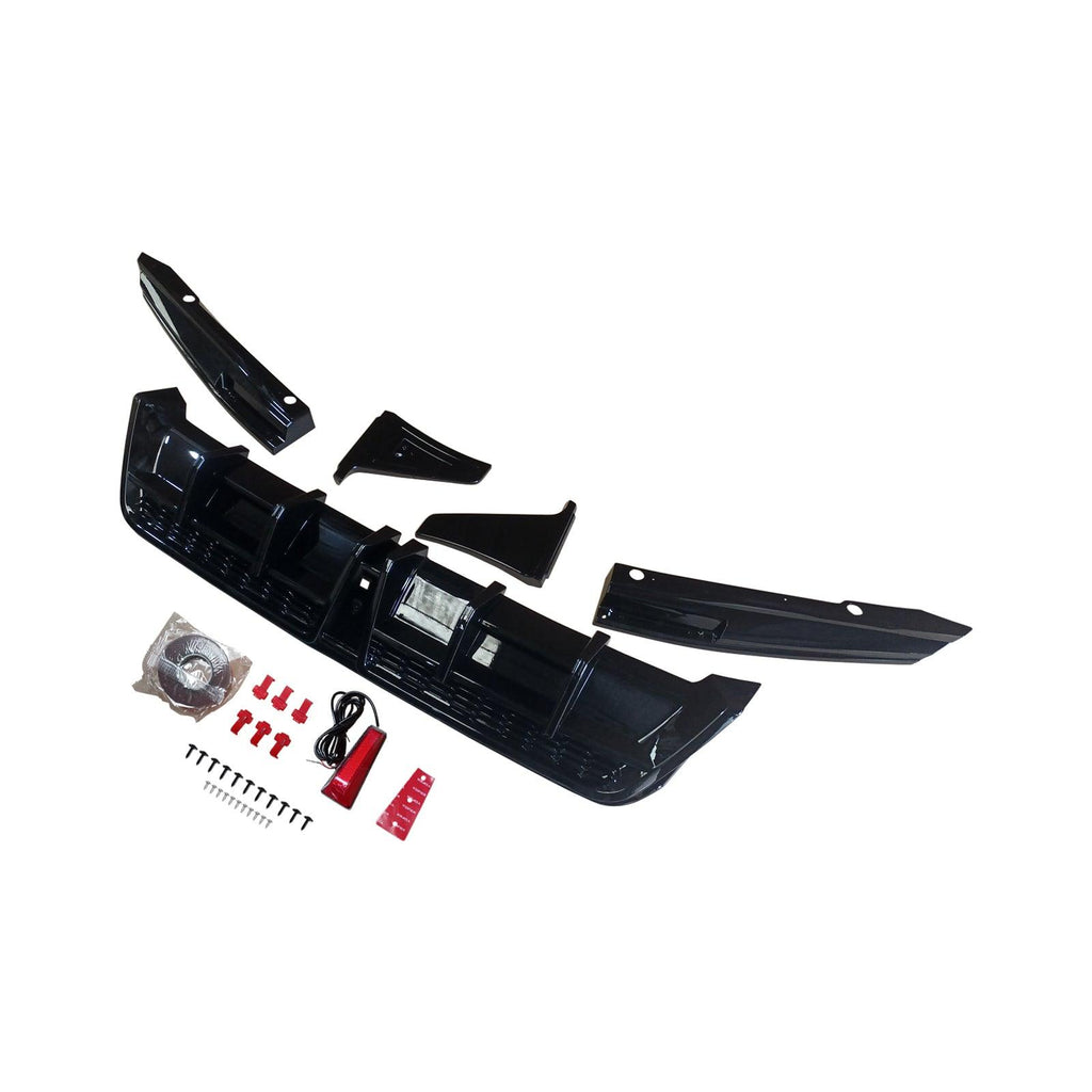 NINTE For 2018 - 2024 Toyota Camry SE XSE Yofer V2 LED Rear Bumper Diffuser + Corner Extension - NINTE