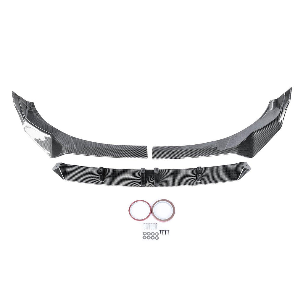 NINTE For 2022 - 2024 BMW G01 G02 X3 X4 M - Sport Front Lip Front Bumper Splitters ABS Painted - NINTE