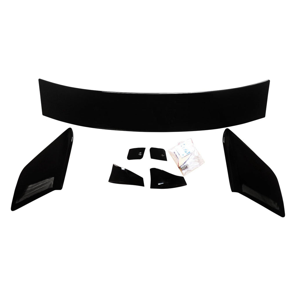 NINTE For 2016 - 2021 Honda Civic Hatchback FK4 FK7 FK8 5DR Hatchback Rear Spoiler Type - R Style Rear Trunk Splitter Trunk Lid Splitter Wing Air Deflector - NINTE