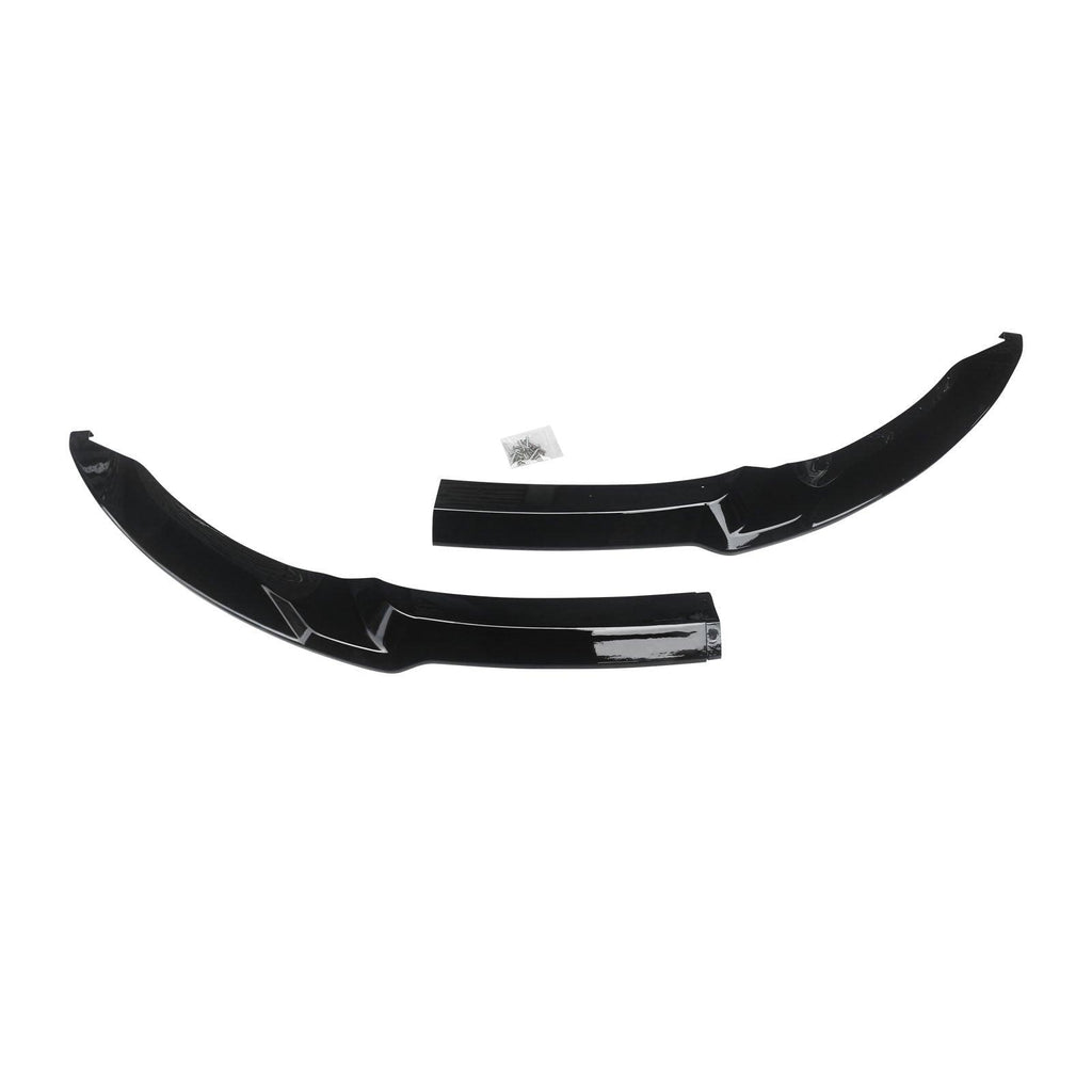 NINTE For 2015 - 2020 BMW F80 M3 F82 F83 M4 2 Pieces CS Style Front Lip Front Bumper Lip Spoiler Splitter - NINTE