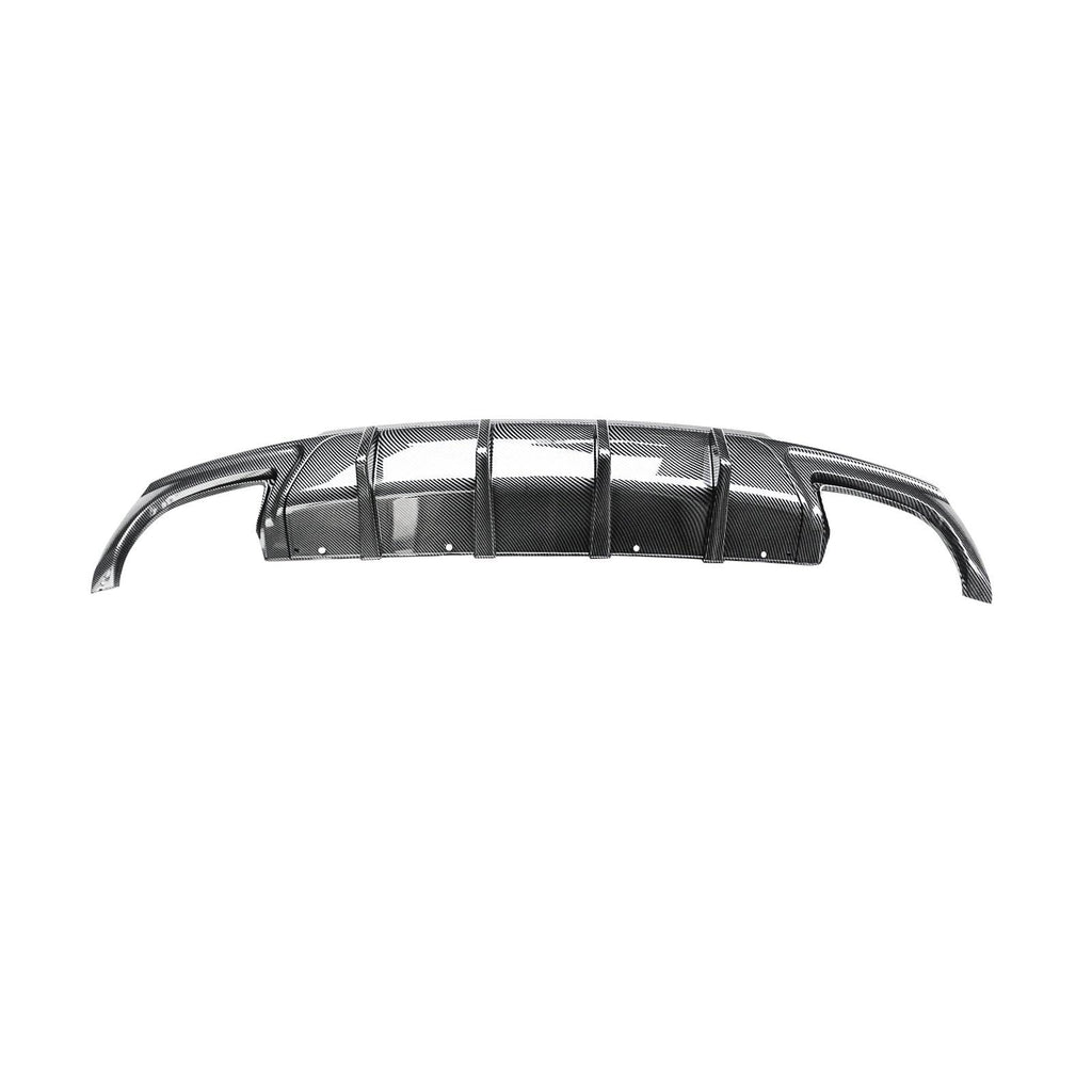 NINTE For 2015 - 2021 Chrysler 300 Dual Rectangle Exhaust Opening Rear Diffuser Rear Bumper Lip - NINTE