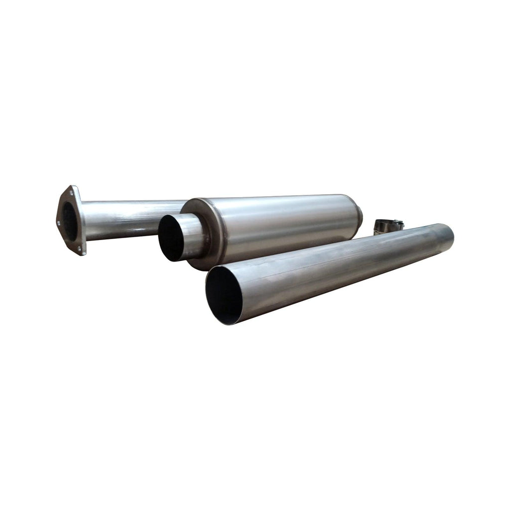 NINTE 4'' 2013 - 2018 6.7 Cummins DPF Delete Race Pipe Dodge Ram 2500/3500 - NINTE