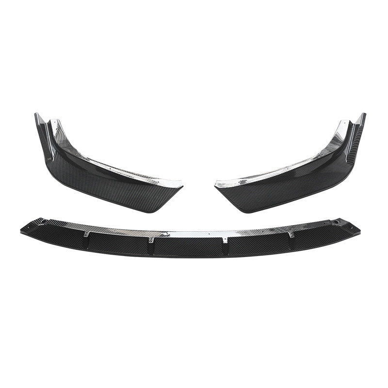 NINTE Front Lip For 2014 - 2016 Lexus F Sport Front Bumper Splitter 3 PCs ABS Lip - NINTE