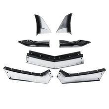 Cargar imagen en el visor de la galerĆa, NINTE For 2020 - 2025 Chevrolet Corvette C8 Front Lip Stingray Z51 7PCs ABS Front Bumper Splitter - NINTE
