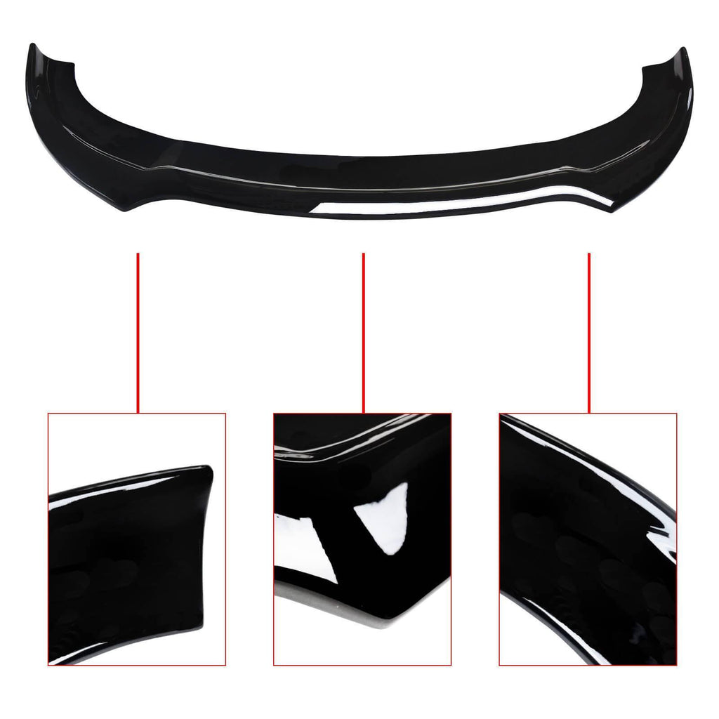 NINTE For 2015 - 2022 Dodge Charger SRT Front Bumper Lip Splitter 1 Solid Piece Style - NINTE