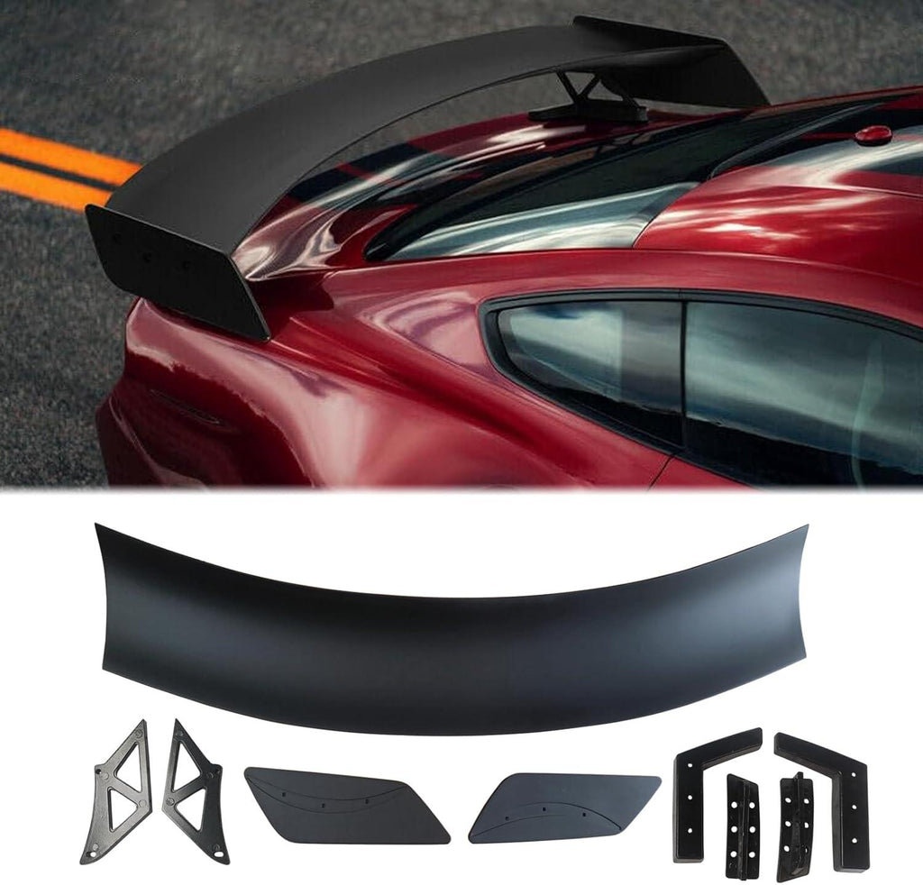 NINTE For 2015 - 2023 Ford Mustang Coupe 2 Door Rear Spoiler GT500 CFTP Style Big Rear Trunk Wing Spoiler - NINTE