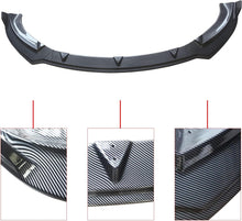 Charger l'image dans la galerie, NINTE For 2020 - 2024 Tesla Model Y Front Bumper Lip ABS 3pcs Front Lower Chin Splitter - NINTE