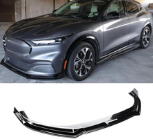Load image into Gallery viewer, NINTE For 2021 - 2024 Ford Mustang Mach - E MK1 Front Lip ABS 3 Pieces Front Bumper Splitters - NINTE