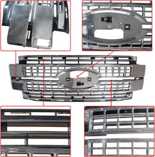 Cargar imagen en el visor de la galerĆa, NINTE Front Bumper Grill For 2017 - 2019 Ford F250 F350 Super Duty ABS Chrome Replacement Insert Grille Car Accessories HC3Z - 8200 - CC HC3Z8200CC - NINTE
