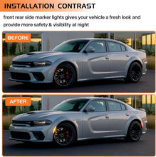 Laden Sie das Bild in den Galerie-Viewer, NINTE For 2015 - 2024 Dodge Charger R/T Scat Pack SXT GT SRT Front Rear Smoked Lens Lamps LED Side Marker Lights - NINTE