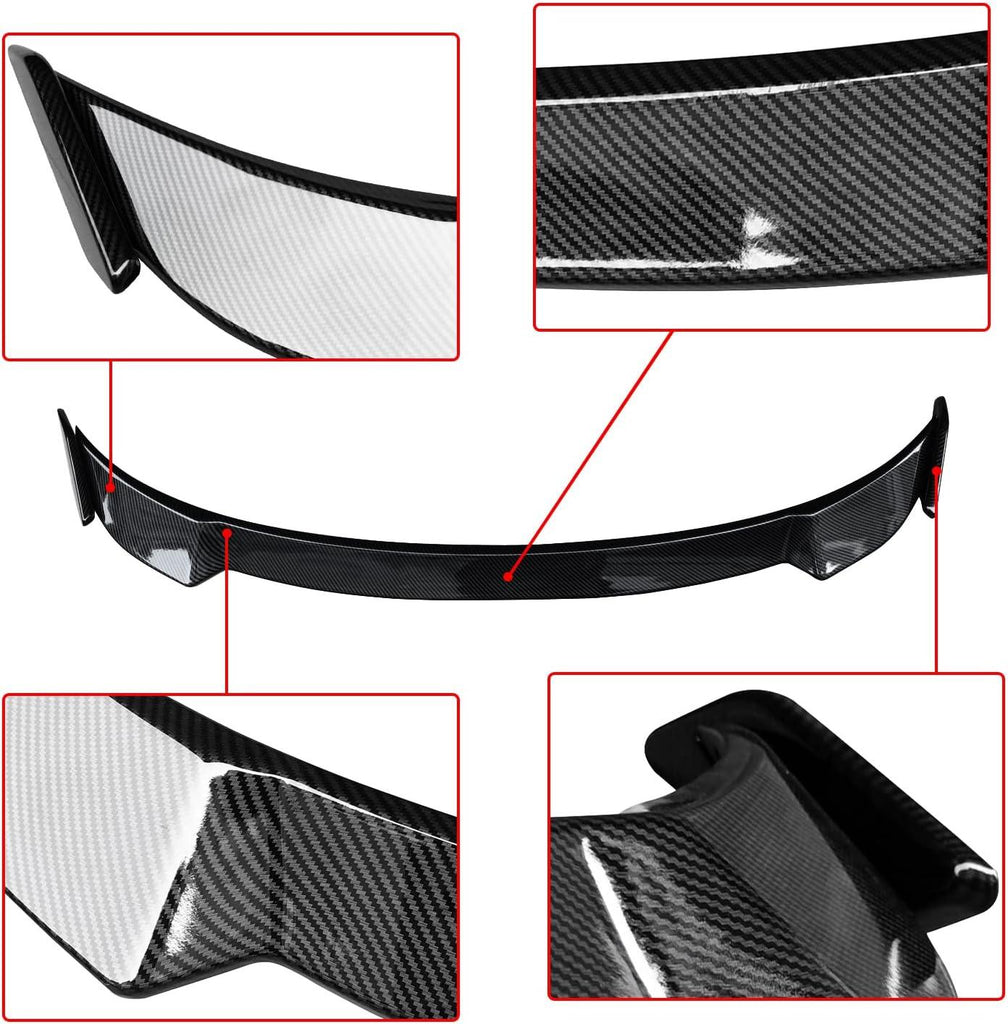 NINTE For 2022 - 2025 Honda Civic Hatchback FE Rear Spoiler ABS Rear Trunk Wing Spoiler - NINTE