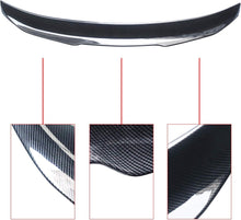 Load image into Gallery viewer, NINTE For 2014 - 2024 Infiniti Q50 PSM Style Rear Spoiler ABS Trunk Spoiler Wing Splitter - NINTE