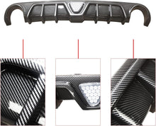 Laden Sie das Bild in den Galerie-Viewer, NINTE Rear Diffuser for 2012 - 2014 Chrysler 300 SRT with Brake Light Rear Bumper Lip - NINTE