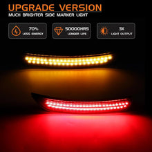 Laden Sie das Bild in den Galerie-Viewer, NINTE For 2015 - 2024 Dodge Charger R/T Scat Pack SXT GT SRT Front Rear Smoked Lens Lamps LED Side Marker Lights - NINTE