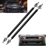 NINTE Universal Support Bar For BMW Chrysler Dodge Adjustable Front Splitter Bumper Lip Spoiler Strut Rod Tie