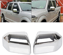 Charger l'image dans la galerie, NINTE For 2015 - 2020 Ford F150 Mirror CoversNon - Tow Top Half Side Mirror Caps - NINTE