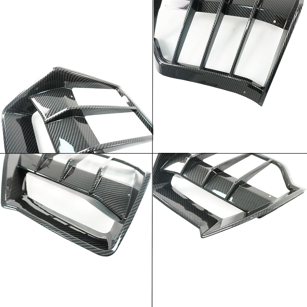 NINTE For 2020 - 2024 Corvette C8 Stingray/Z51/E - Ray Rear Diffuser Rear Lower Bumper Diffuser Lip Spoiler Splitter - NINTE