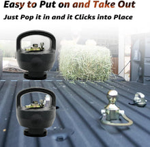 Laden Sie das Bild in den Galerie-Viewer, NINTE Gooseneck Ball & Safety Chain Kit For 2013 - 2024 Ram 2500/3500 - NINTE