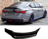 NINTE For 2019-2025 Nissan Altima Rear Spoiler ABS Gloss Black R Style Spoiler