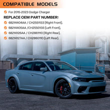 Laden Sie das Bild in den Galerie-Viewer, NINTE For 2015 - 2024 Dodge Charger R/T Scat Pack SXT GT SRT Front Rear Smoked Lens Lamps LED Side Marker Lights - NINTE