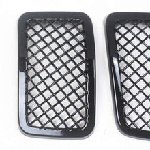 Load image into Gallery viewer, Ninte For 2019 - 2021 Jeep Cherokee 7 PCS ABS Front Mesh Grill Cover - Painted Gloss Black Grille - NINTE