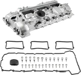 NINTE ALUMINUM Valve Cover with Gasket Cap for BMW 135i 335i 535i 640i 740i X3 X5 N55 11127570292