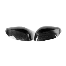 Cargar imagen en el visor de la galería, NINTE Real Carbon Fiber Mirror Caps For 2014 - 2024 Infiniti QX30 Q50S Q50 Q60 Q70 Tape - On Overlay View Mirror Covers Cap(NOT the Replacement) - NINTE