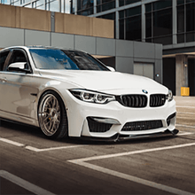 Cargar imagen en el visor de la galerĆa, NINTE For 2015 - 2019 BMW F80 M3 F82 F83 M4 V2 Dry Carbon Fiber Front Bumper Upper Fang Trim - NINTE