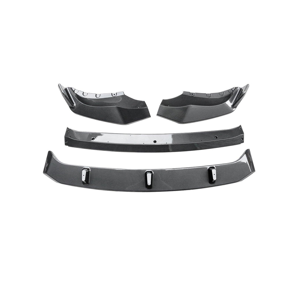 NINTE For 2019 - 2023 BMW G05 X5 M - Sport 4pc ABS Front Lip Front Bumper Splitters - NINTE