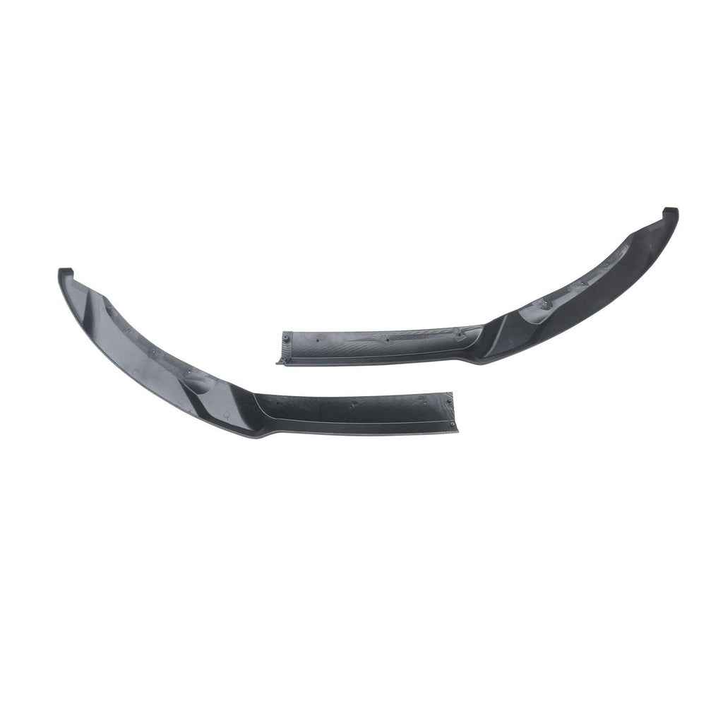 NINTE For 2015 - 2020 BMW F80 M3 F82 F83 M4 2 Pieces CS Style Front Lip Front Bumper Lip Spoiler Splitter - NINTE