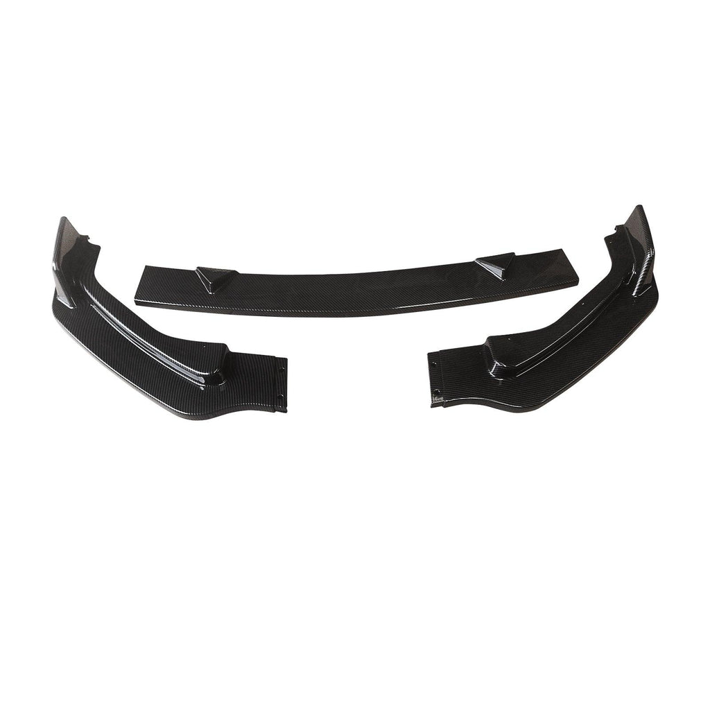 NINTE For 2014 - 2017 INFINITI Q50 Base Model Front Lip 3 PCS ABS Painted Bumper Lip Splitter - NINTE