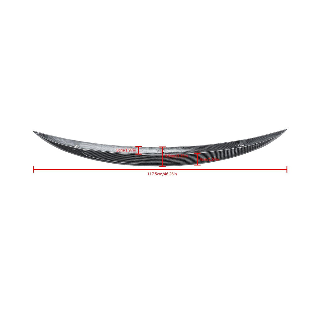 NINTE For 2007 - 2013 BMW M3 E92 Coupe 328i 335i Rear Spoiler MP Style Trunk Wing ABS - NINTE