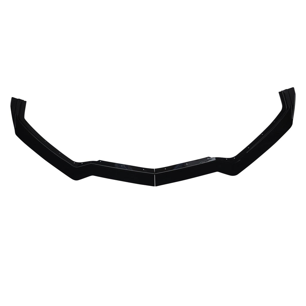NINTE For 2020 - 2024 Chevy Corvette C8 Front Lip Side Skirts Gloss Black Bottom Line Style Lips - NINTE