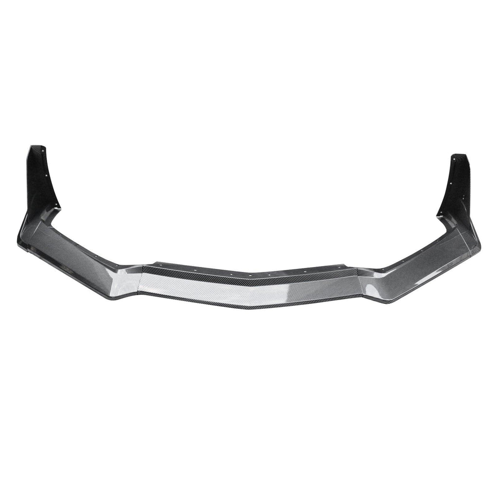 NINTE For 2020 - 2025 Chevrolet Corvette C8 Front Lip Stingray Z51 7PCs ABS Front Bumper Splitter - NINTE