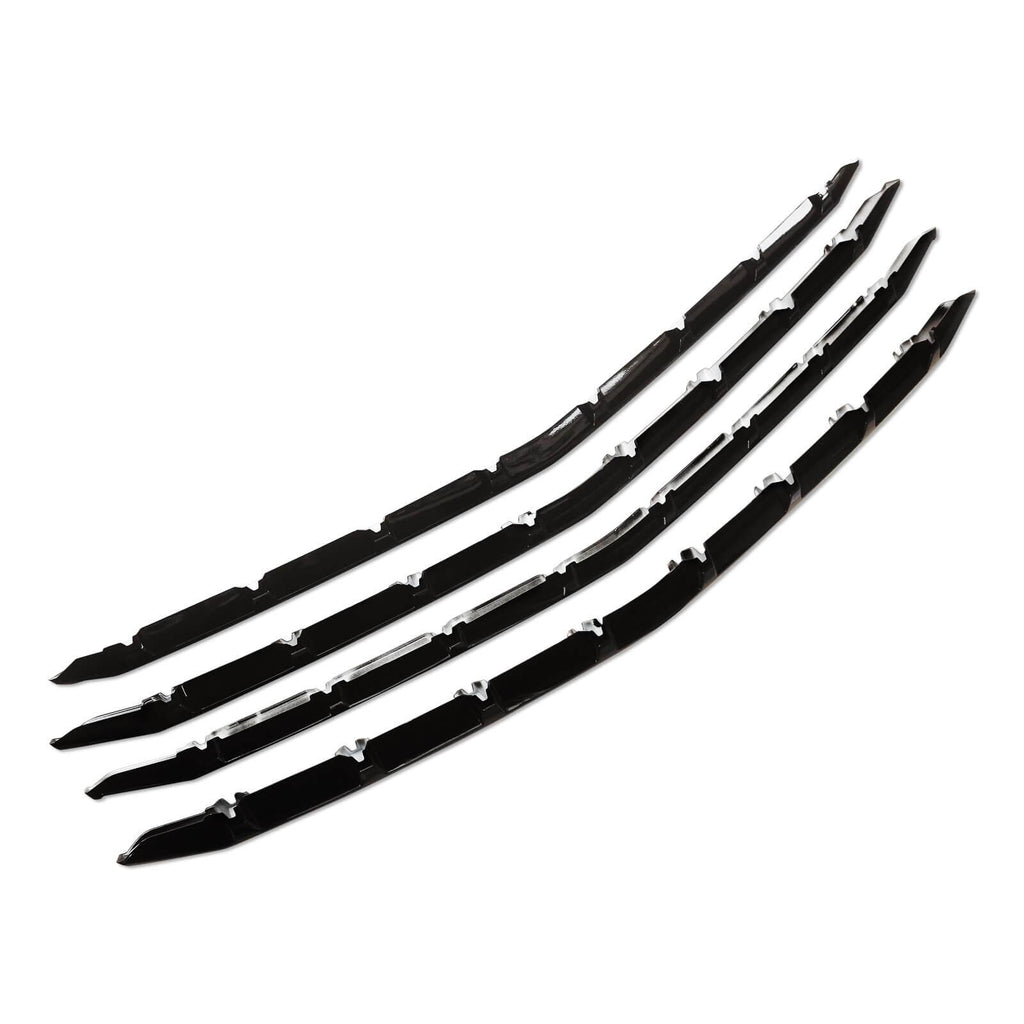 NINTE For 2019 - 2022 Chevy Silverado 1500 Grill Cover LT RST Snap on Grille Overlay Insert Bar - NINTE