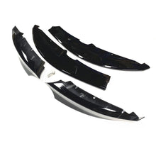 Laden Sie das Bild in den Galerie-Viewer, NINTE Front Lip For 2007 - 2013 BMW E82 128i 135i M Sport 4ps Set ABS Painted Front Bumper Lip Splitter - NINTE