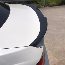 NINTE For 2006 - 2011 BMW 3 Series 335i E90 Sedan M4 Style Trunk Wing Splitter Rear Spoiler - NINTE