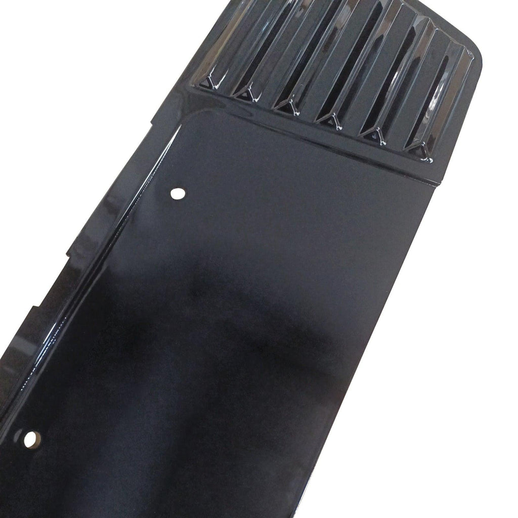 NINTE For 2020 - 2025 CORVETTE C8 GLOSS BLACK REAR LICENSE PLATE PANEL TRIM COVER FILLER - NINTE