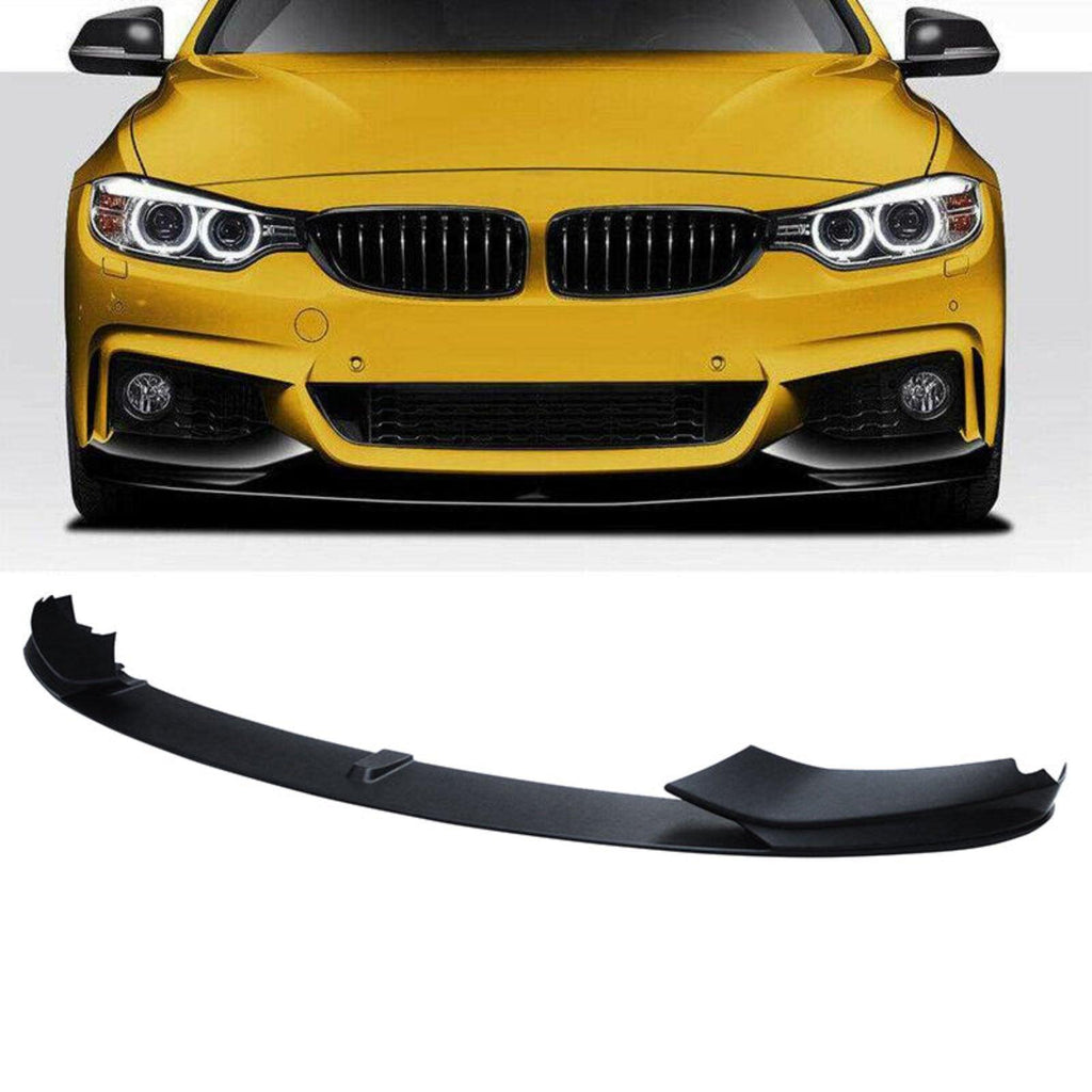 NINTE For 2014 - 2020 BMW 4 Series F32 F33 F36 M Sport Front Lip 3 Pcs - NINTE