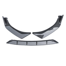 Load image into Gallery viewer, NINTE For 2021 - 2023 BMW 5 Series G30 M Sport Front Lip Front Bumper Splitter 3Pcs ABS - NINTE