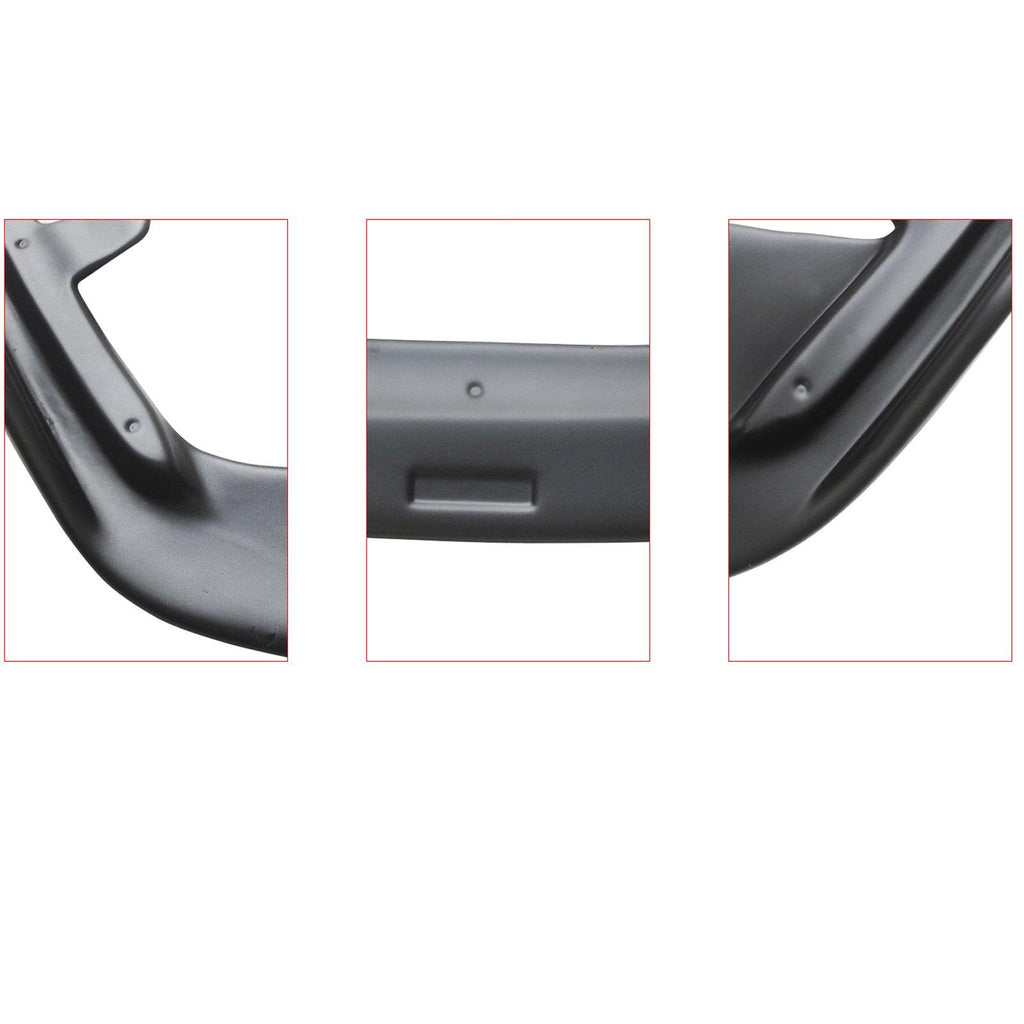 NINTE For 2017 - 2020 Lexus IS200t IS300 IS350 Spoiler Splitter Front Bumper Lip 1 Piece ABS Painted - NINTE