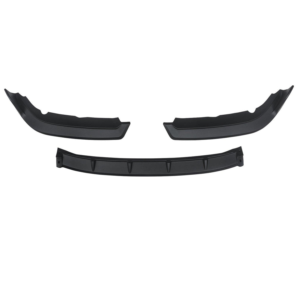 NINTE For 2019 - 2021 Honda Civic Sedan 10th Gen FC1/FC2/FC5 Facelift Front Bumper Lip Splitter 3 Pieces PP Painted - NINTE