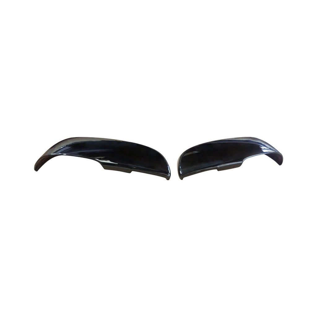 NINTE For 2016 - 2023 TOYOTA TACOMA Mirror Covers Overlays Without Turn Signal Cut Gloss Black - NINTE