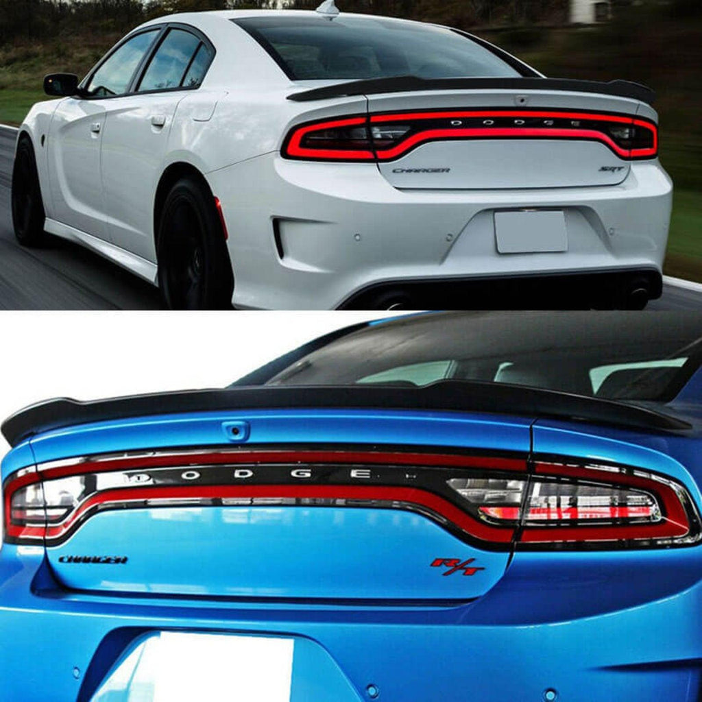 NINTE For 2011 - 2023 Dodge Charger Sedan ABS Hellcat Style Rear Spoiler Trunk Wing - NINTE