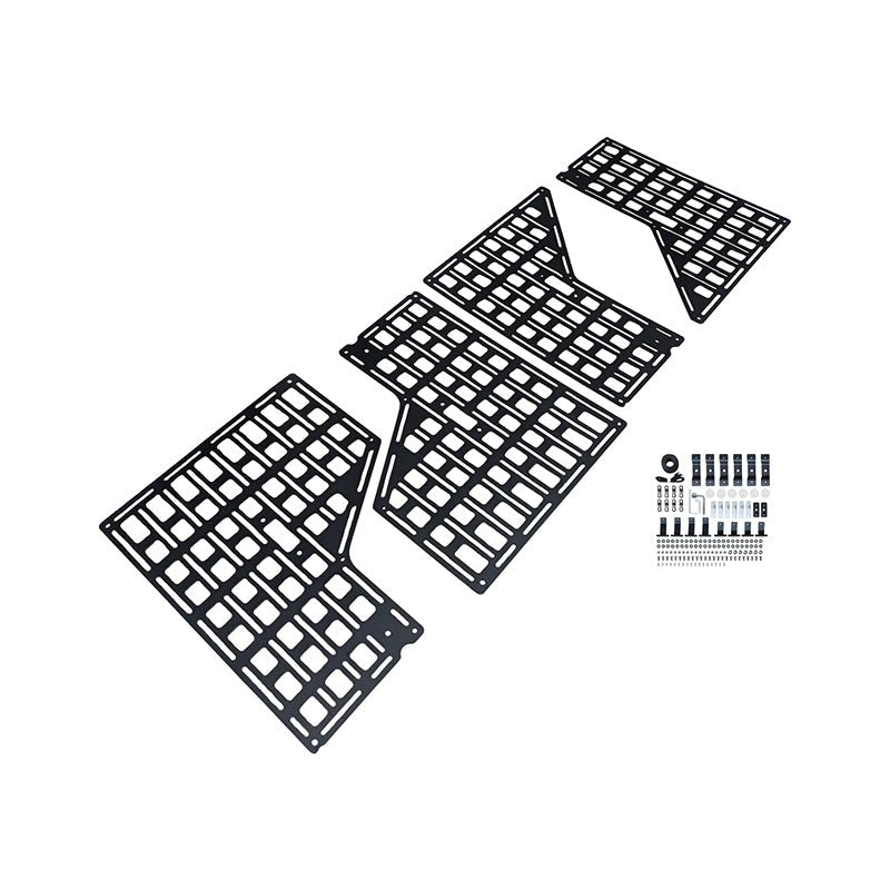 NINTE For 2019 - 2025 Silverado 1500&GMC Sierra Side Bed Molle Panel Only Fit for 5.8FT Bed - NINTE