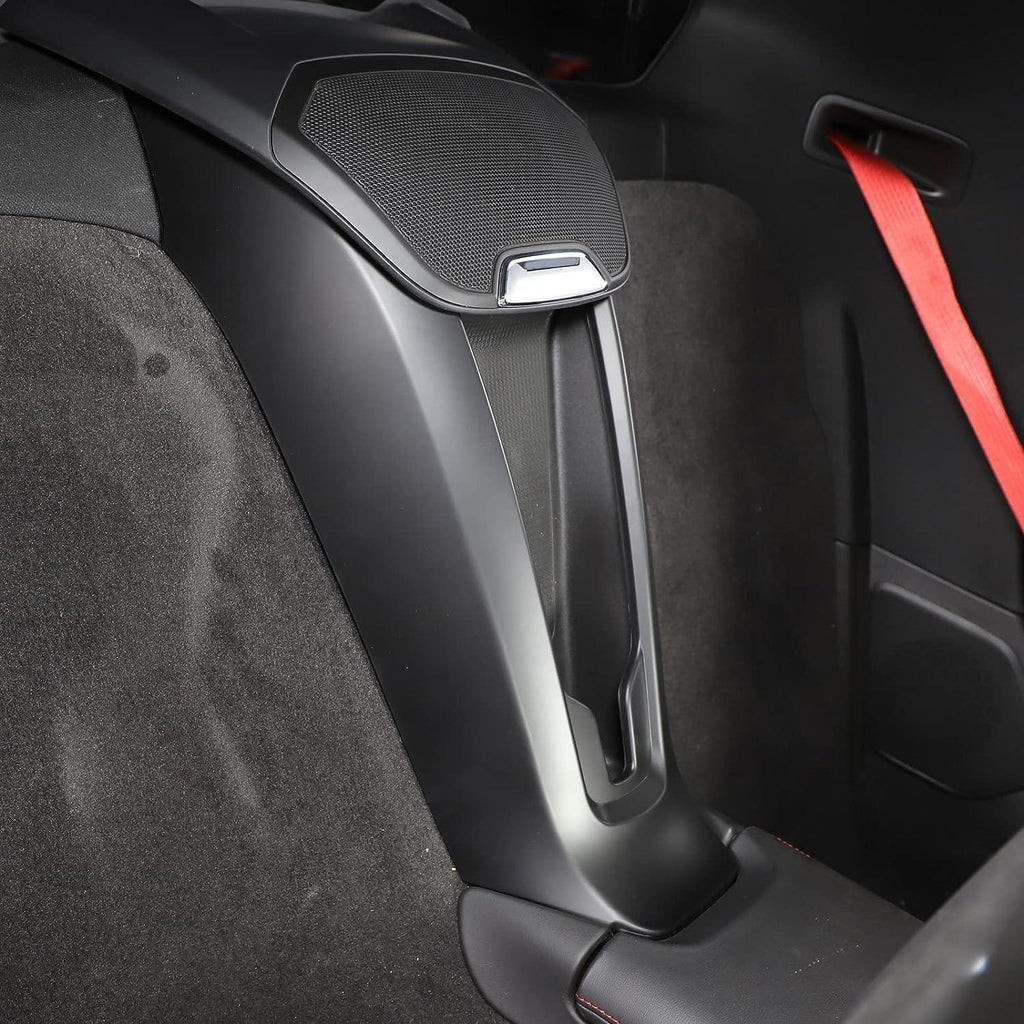 NINTE For for 2020 - 2023 Chevrolet Corvette C8 Accessories Interior Center Console Waterfall Wireless Phone Charger Cover Trim - NINTE